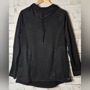 CHAMPION Black Slouch Hoodie